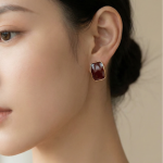 Baroque Rouge Earring
