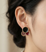 Ember Clay Earring