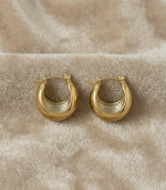 Form Orb Gold Earring - Image 2