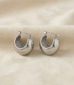 Form Orb Silver Earring - Image 3