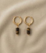 Luminous Tiger Stone Earring - Image 3