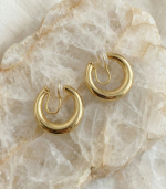 Ritual C Cuff Gold Earring - Image 2
