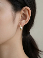 Everline Pearl Gold Earring