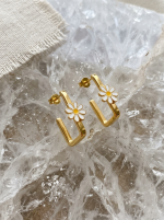 Sunlit Daisy Earring - Image 2